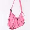 Bolso de hombro con hebilla Bolso de hombro con hebilla