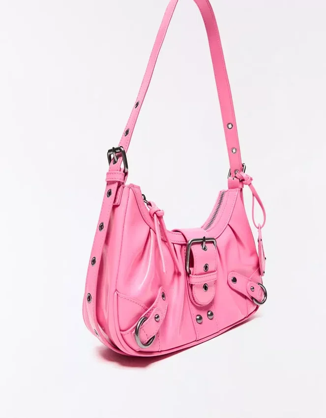 Bolso de hombro con hebilla Bolso de hombro con hebilla