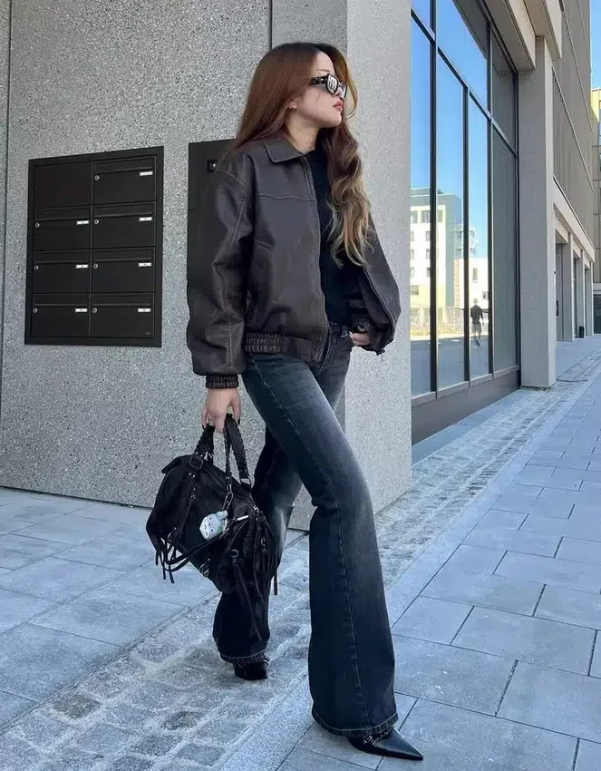 Bolso tipo bolero con efecto desgastado y asas – Accesorios Bolso tipo bolero con efecto desgastado y asas – Accesorios