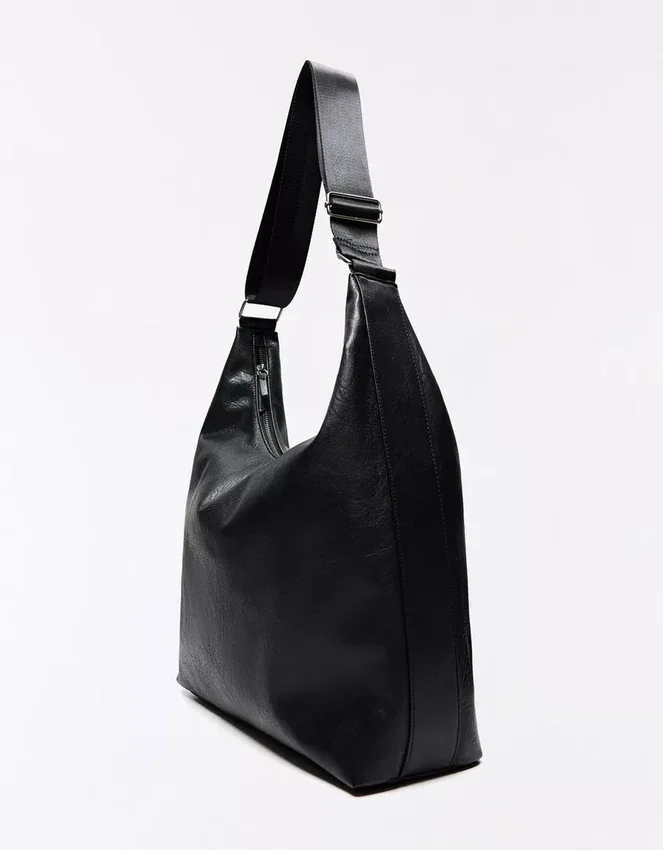 Bolso tipo cubo de Faux Leather Bolso tipo cubo de Faux Leather