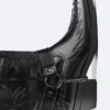 Botas vaqueras con detalle de cadena – Botines – Hombre Botas vaqueras con detalle de cadena – Botines – Hombre