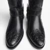 Botas vaqueras con detalle de cadena – Botines – Hombre Botas vaqueras con detalle de cadena – Botines – Hombre