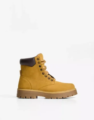 Botines con detalle acolchado – Zapatos