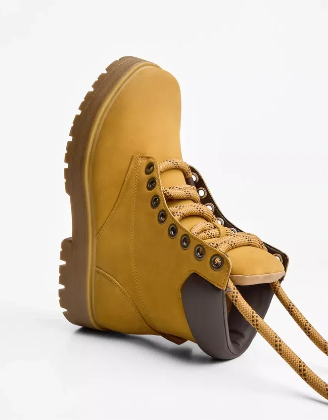Botines con detalle acolchado – Zapatos Botines con detalle acolchado – Zapatos