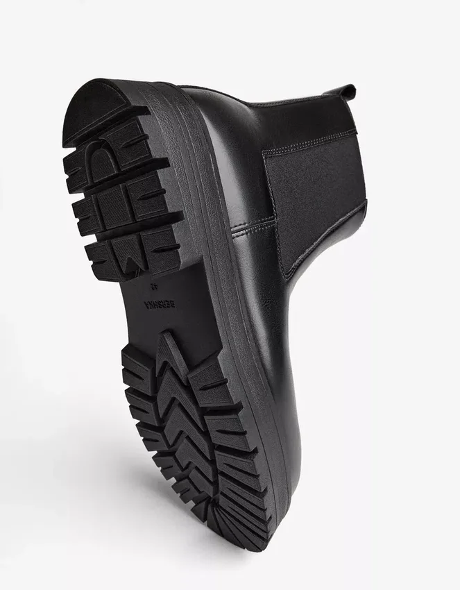 Botines con detalle elástico – Botines Botines con detalle elástico – Botines