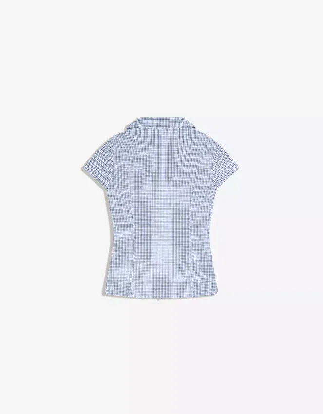Camisa de manga corta con cremallera – Camisas y blusas Camisa de manga corta con cremallera – Camisas y blusas