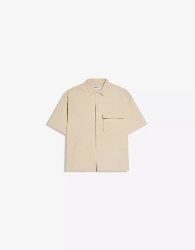 Camisa de manga corta de corte recto – Camisas Camisa de manga corta de corte recto – Camisas
