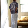 Camisa estampada de manga corta y corte holgado – Camisas Camisa estampada de manga corta y corte holgado – Camisas
