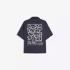 Camisa estampada de manga corta y corte holgado – Camisas Camisa estampada de manga corta y corte holgado – Camisas