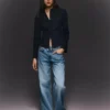 Camisa Fit con mangas acampanadas – Camisas y blusas Camisa Fit con mangas acampanadas – Camisas y blusas