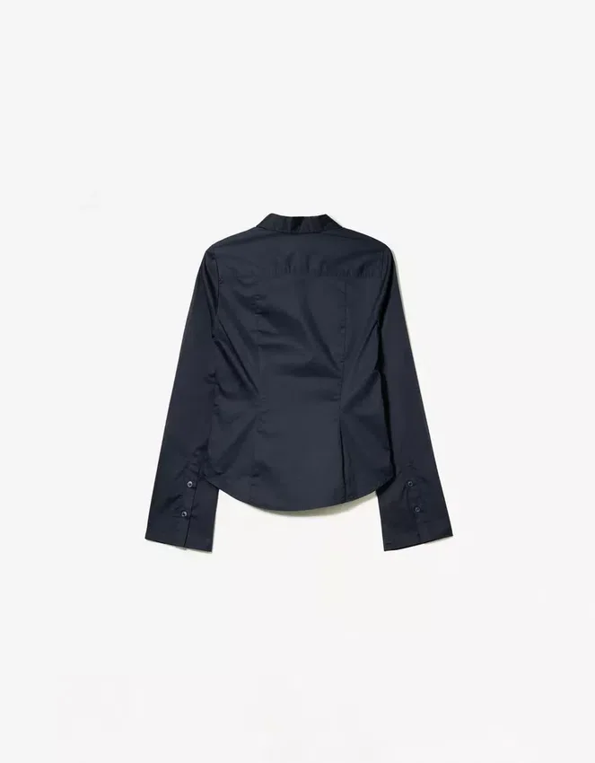 Camisa Fit con mangas acampanadas – Camisas y blusas Camisa Fit con mangas acampanadas – Camisas y blusas