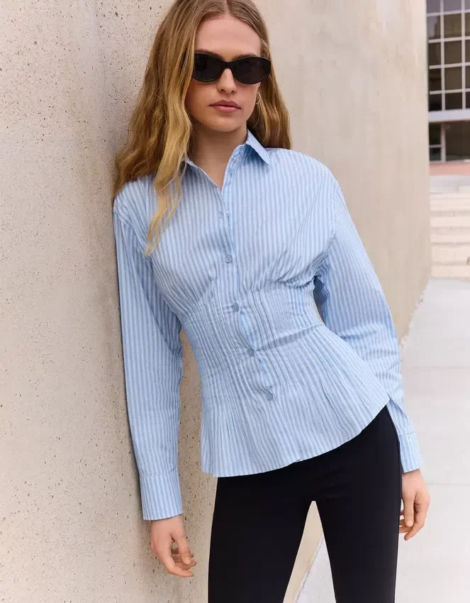 Camisa Fit con pinzas Camisa Fit con pinzas