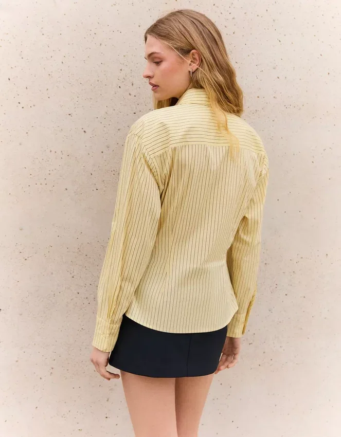 Camisa Fit con pinzas Camisa Fit con pinzas