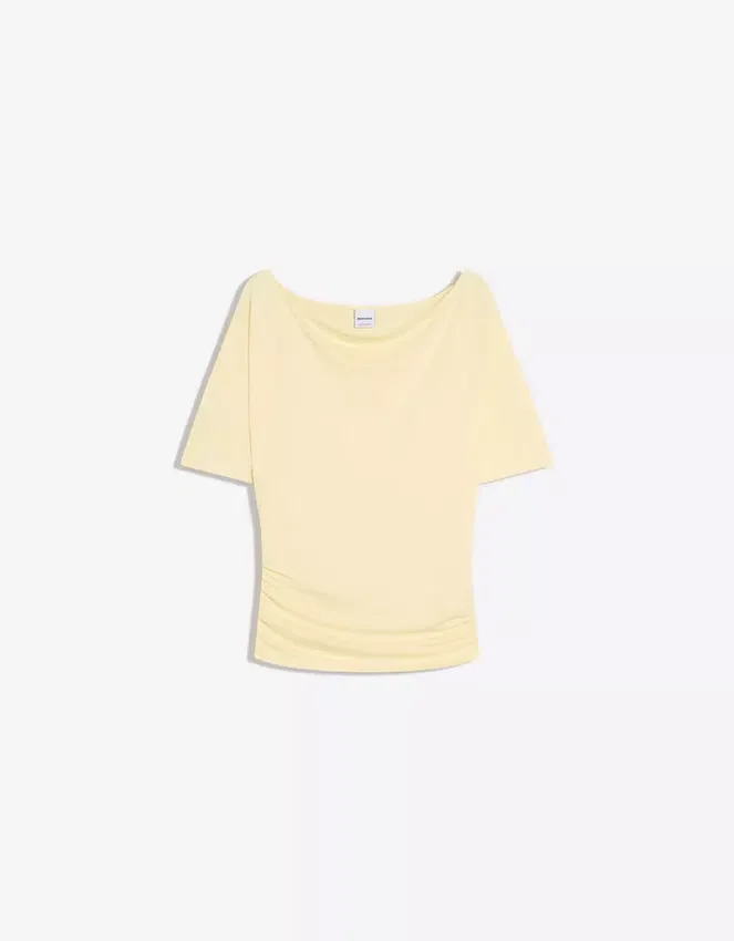 Camiseta asimétrica de manga corta Camiseta asimétrica de manga corta