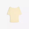 Camiseta asimétrica de manga corta Camiseta asimétrica de manga corta