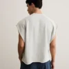 Camiseta de felpa con corte ajustado – Camisetas y Polos Camiseta de felpa con corte ajustado – Camisetas y Polos