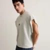 Camiseta de felpa con corte ajustado – Camisetas y Polos Camiseta de felpa con corte ajustado – Camisetas y Polos
