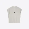 Camiseta de felpa con corte ajustado – Camisetas y Polos Camiseta de felpa con corte ajustado – Camisetas y Polos