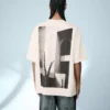 Camiseta de felpa de manga corta con estampado – Camisetas y Polos Camiseta de felpa de manga corta con estampado – Camisetas y Polos