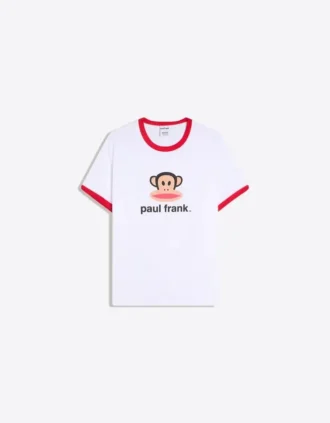 Camiseta de manga corta con contraste de Paul Frank