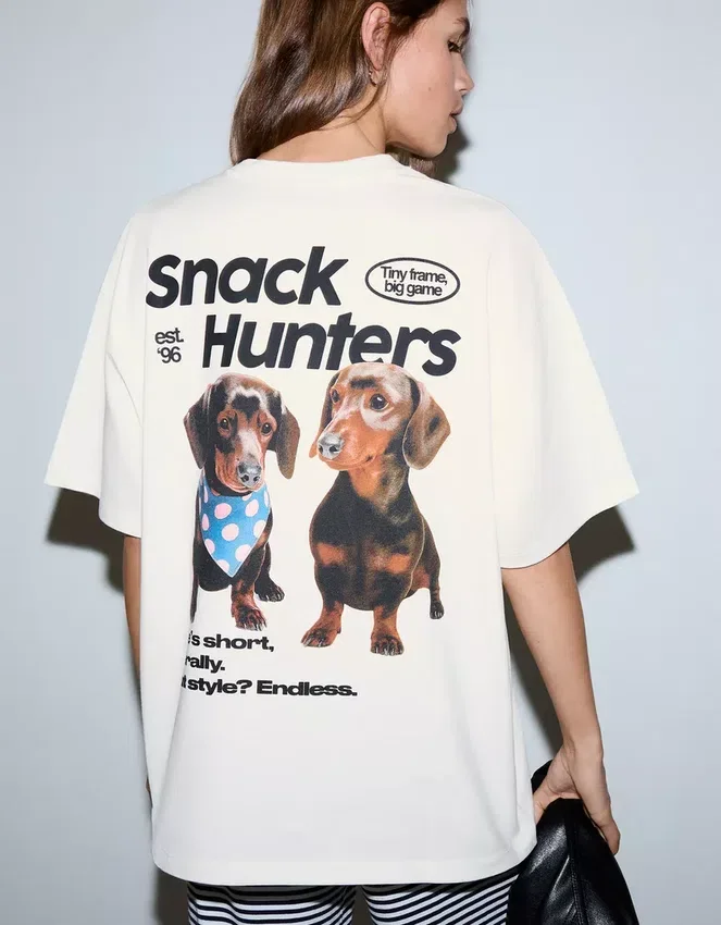 Camiseta de manga corta con estampado Camiseta de manga corta con estampado