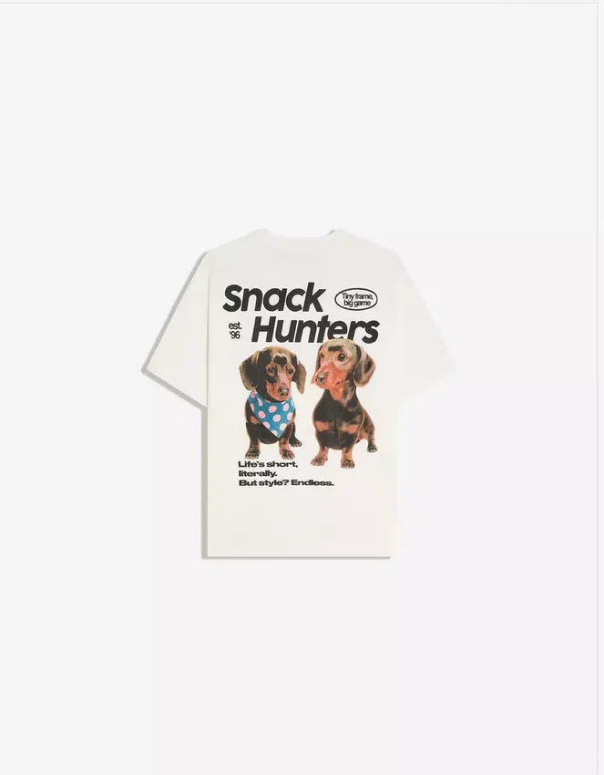 Camiseta de manga corta con estampado Camiseta de manga corta con estampado