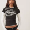Camiseta de manga corta con estampado deportivo – Camisetas Camiseta de manga corta con estampado deportivo – Camisetas