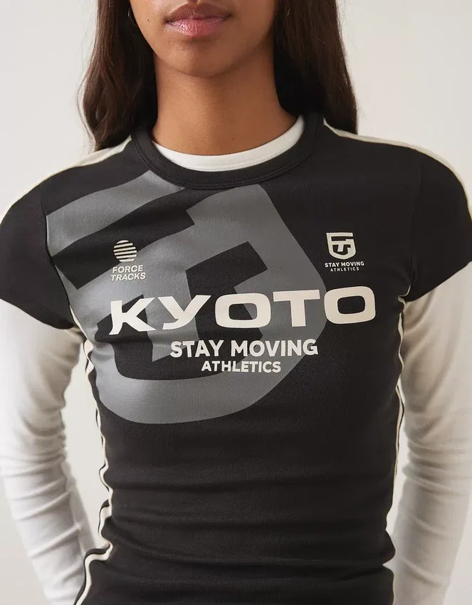 Camiseta de manga corta con estampado deportivo – Camisetas Camiseta de manga corta con estampado deportivo – Camisetas