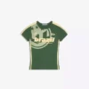 Camiseta de manga corta con estampado deportivo – #Bershkastyle – Mujer Camiseta de manga corta con estampado deportivo – #Bershkastyle – Mujer