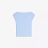 Camiseta de manga corta con fruncido – Mujer