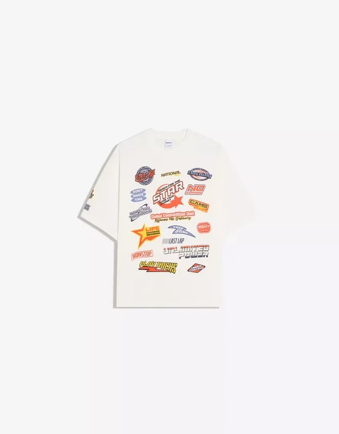 Camiseta de manga corta estampada – Camisetas y Polos Camiseta de manga corta estampada – Camisetas y Polos