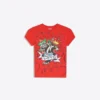 Camiseta de manga corta estampada Ed Hardy X Bershka en pantalones cortos Camiseta de manga corta estampada Ed Hardy X Bershka en pantalones cortos