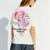 Camiseta de pantalón corto con estampado de Barbie