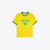 Camiseta estampada de corte Slim Fit Camiseta estampada de corte Slim Fit