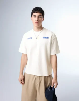 Camiseta estampada de felpa – Camisetas y Polos