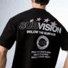 Camiseta estampada de felpa – Camisetas y Polos Camiseta estampada de felpa – Camisetas y Polos