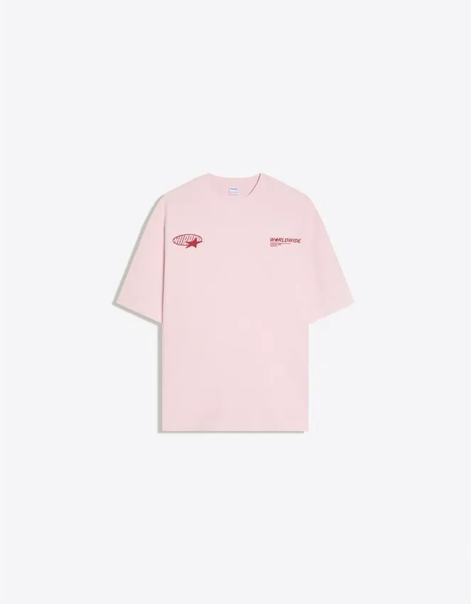 Camiseta estampada de felpa – Camisetas y Polos Camiseta estampada de felpa – Camisetas y Polos