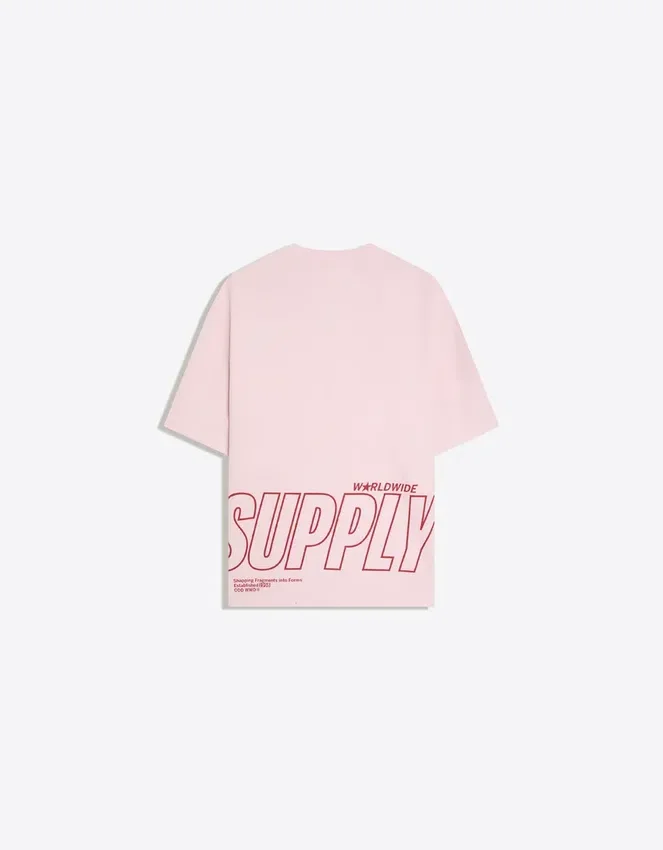 Camiseta estampada de felpa – Camisetas y Polos Camiseta estampada de felpa – Camisetas y Polos