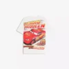 Camiseta estampada de manga corta Oversize Cars – Mujer