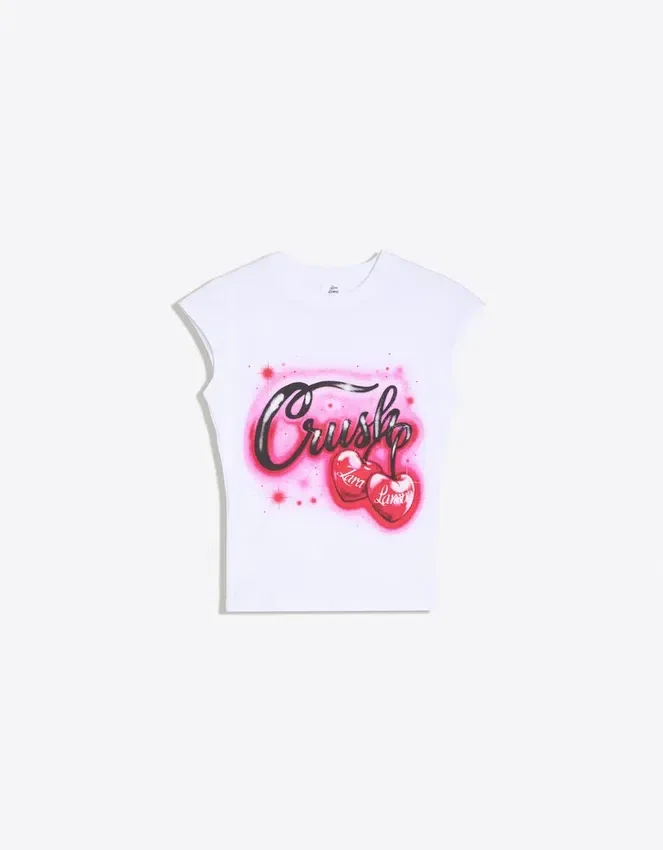 Camiseta estampada de Zara Larsson Camiseta estampada de Zara Larsson