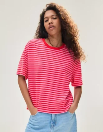 Camiseta Fit a rayas – Camisetas