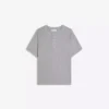 Camiseta Henley de manga corta Camiseta Henley de manga corta