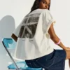 Camiseta oversize con estampado Camiseta oversize con estampado