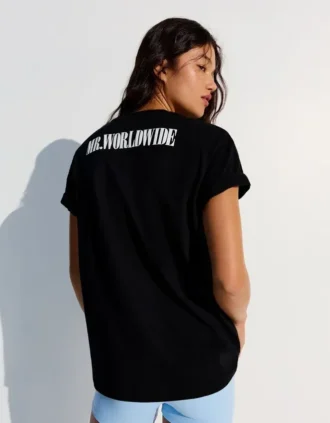 Camiseta oversize con estampado Pitbull Camiseta oversize con estampado Pitbull