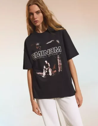 Camiseta oversize de manga corta de Eminem Camiseta oversize de manga corta de Eminem
