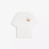 Camiseta oversize de manga corta estampada – Mujer