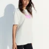 Camiseta oversize estampada Bini Camiseta oversize estampada Bini