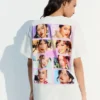 Camiseta oversize estampada Bini Camiseta oversize estampada Bini