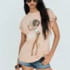 Camiseta oversize estampada Tyla – Mujer Camiseta oversize estampada Tyla – Mujer