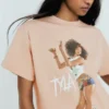 Camiseta oversize estampada Tyla – Mujer Camiseta oversize estampada Tyla – Mujer
